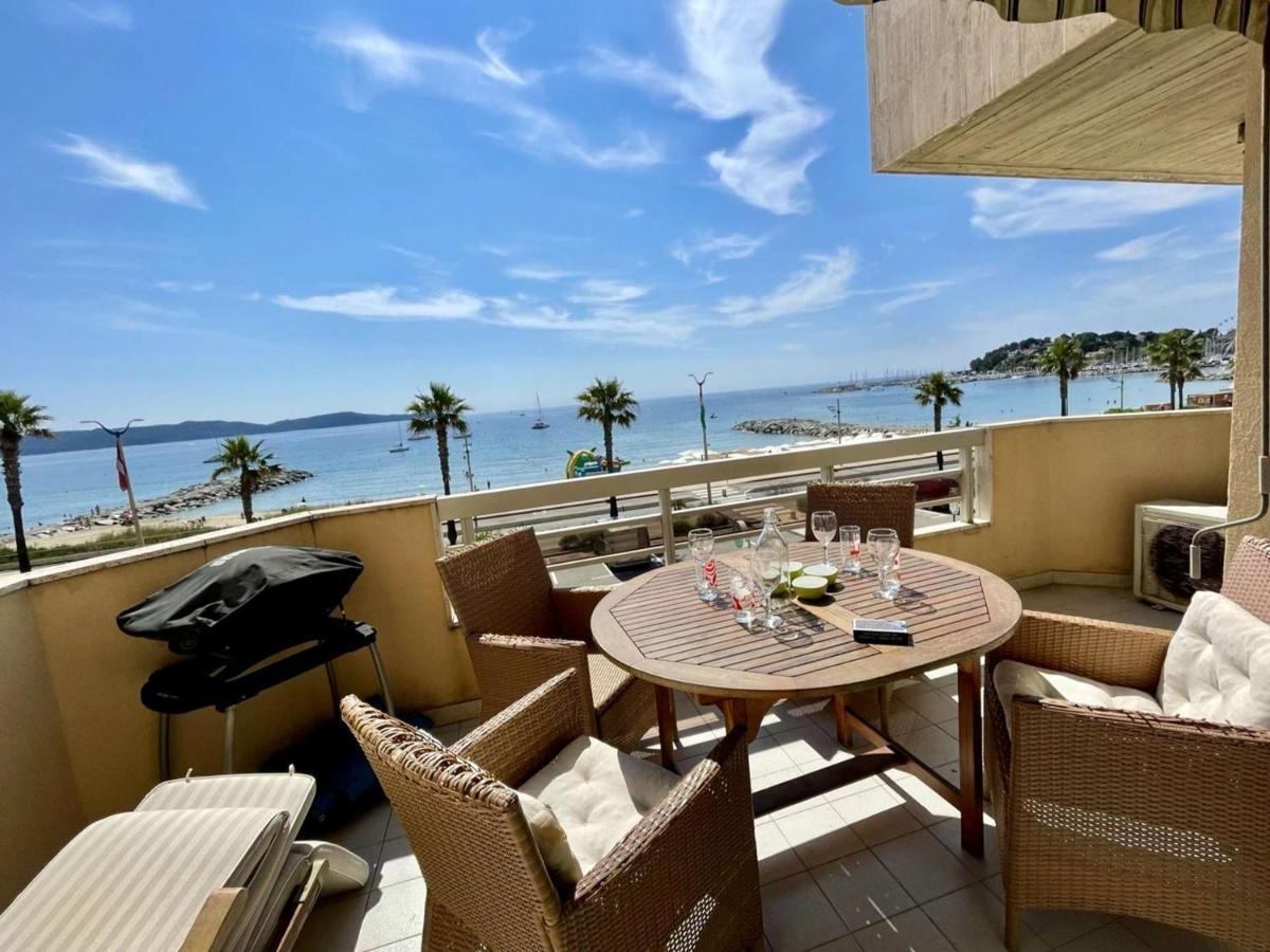 Superbe Apt 2P Front De Mer Pour 4 Pers Avec Terrasse - Cavalaire-Sur-Mer - Fr-1-226B-162 Buitenkant foto