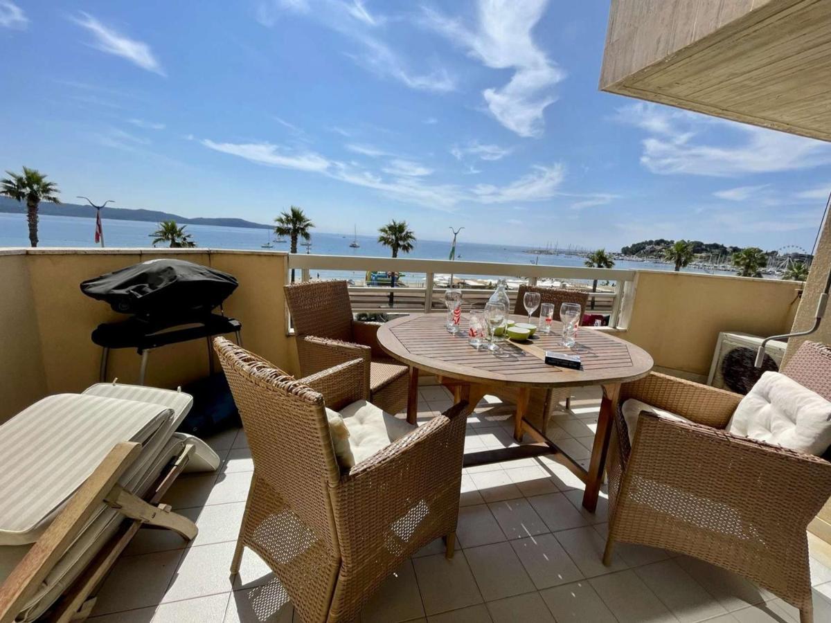 Superbe Apt 2P Front De Mer Pour 4 Pers Avec Terrasse - Cavalaire-Sur-Mer - Fr-1-226B-162 Buitenkant foto
